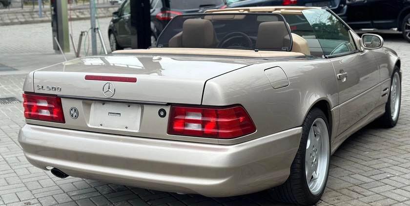 Mercedes-Benz SL cena 106999 przebieg: 88900, rok produkcji 2001 z Lubawka małe 667